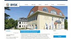 Desktop Screenshot of bvsk.de