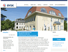 Tablet Screenshot of bvsk.de